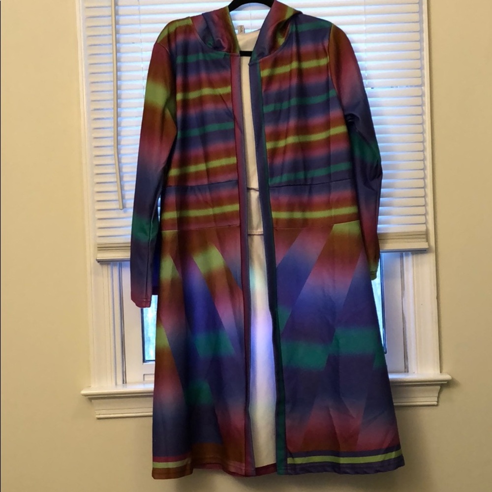 MISSLOOK Rainbow Robe - Picture 1 of 7